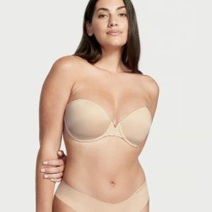 NWOT Victoria's Secret Sexy Illusions Lightly-Lined Strapless Bra